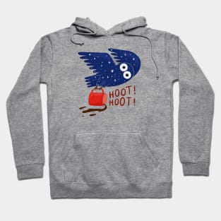 Hoot! Hoot! Owl Coffee Hoodie